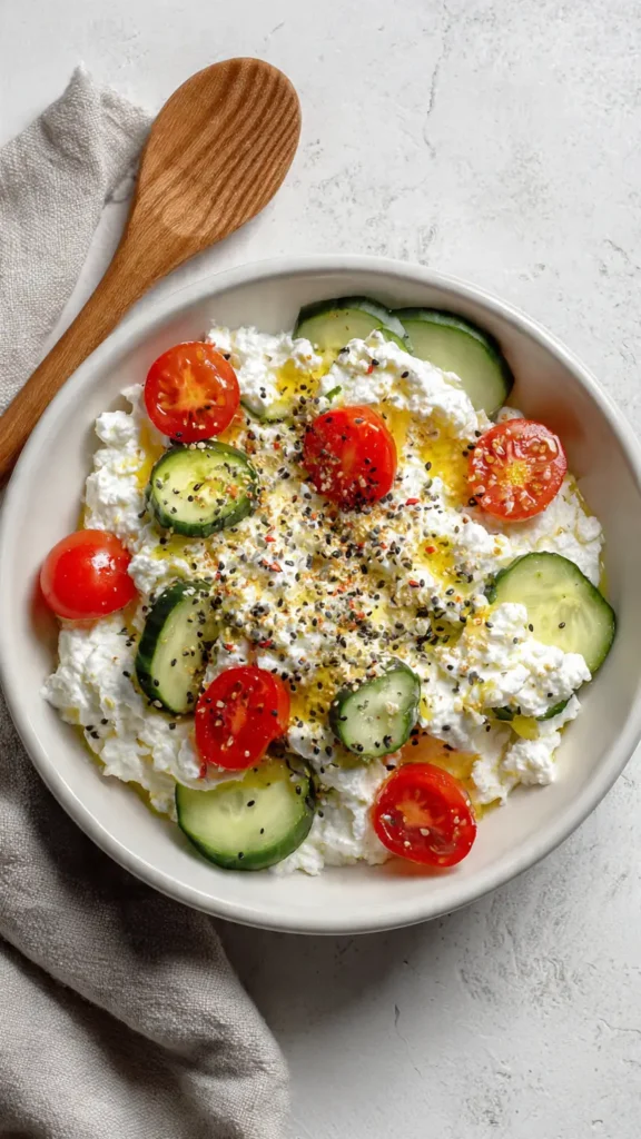 9. Cottage Cheese Protein Bowls (The TikTok Thing That's Actually Good)