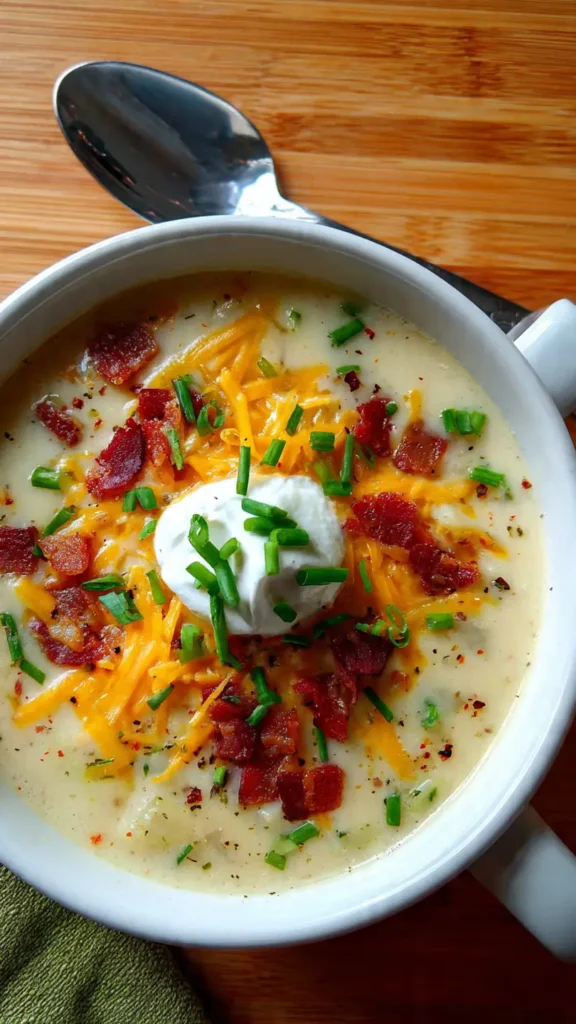 The Best Loaded Potato Soup for Cold Nights
