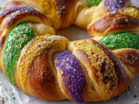 Traditional King Cake Recipe for Mardi Gras