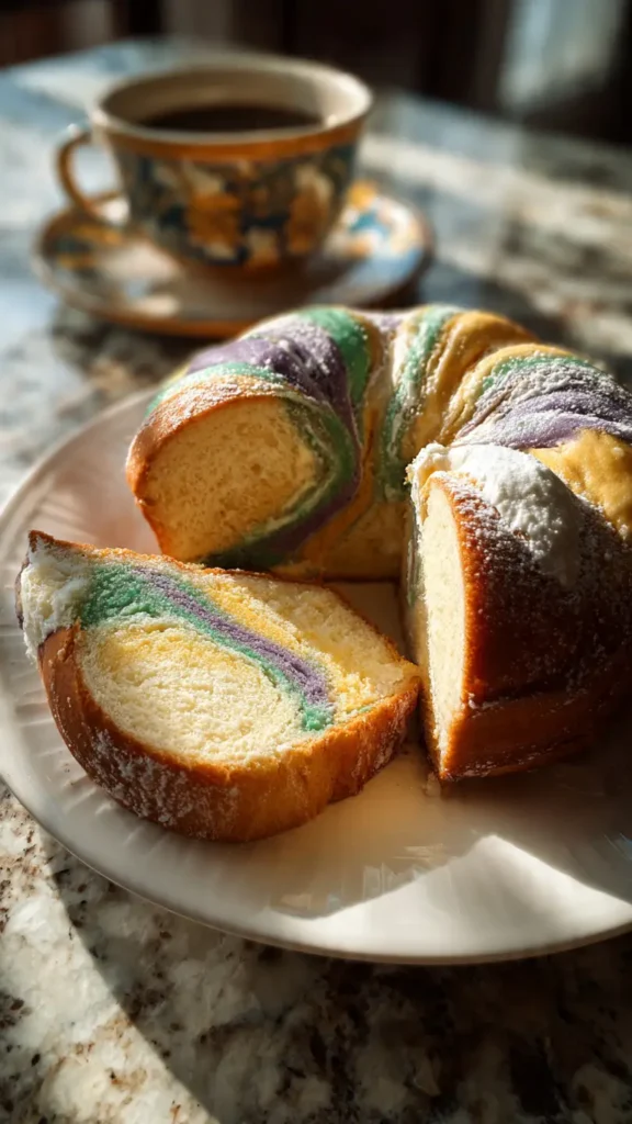 Traditional King Cake Recipe for Mardi Gras