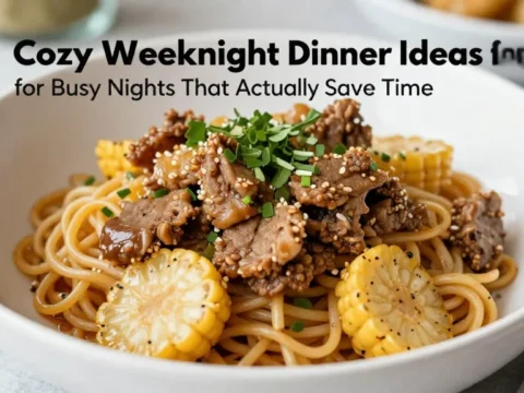 5 Cozy Weeknight Dinner Ideas for Busy Nights That Actually Save Time