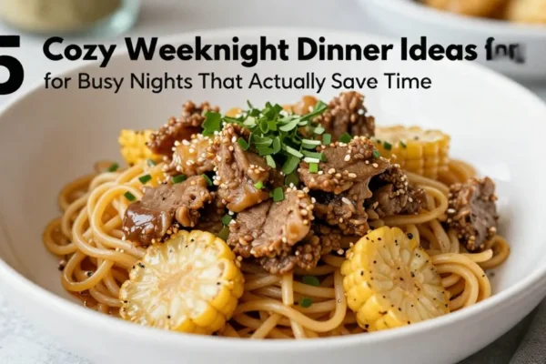 5 Cozy Weeknight Dinner Ideas for Busy Nights That Actually Save Time