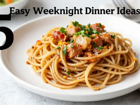 5 Easy Weeknight Dinner Ideas to Brighten Your Evening When You’re Too Tired to Cook