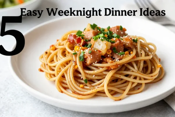 5 Easy Weeknight Dinner Ideas to Brighten Your Evening When You’re Too Tired to Cook