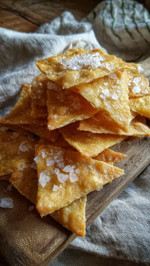 6. Farmhouse-Style Sourdough Cheese Crackers (The Rustic One)
