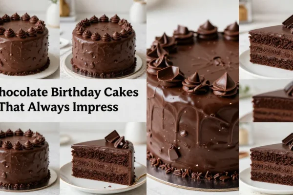 7 Chocolate Birthday Cake Ideas That Always Impress