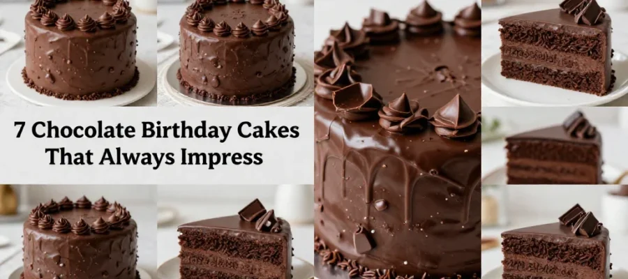 7 Chocolate Birthday Cake Ideas That Always Impress