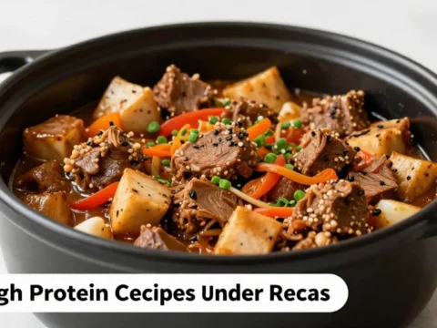 7 High Protein Crockpot Recipes Under 500 KCAL