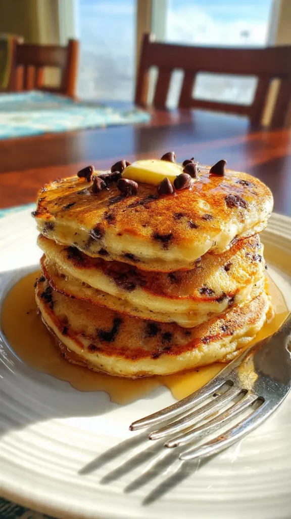 Easy Chocolate Chip Pancakes from Scratch – Finally Got It Right!