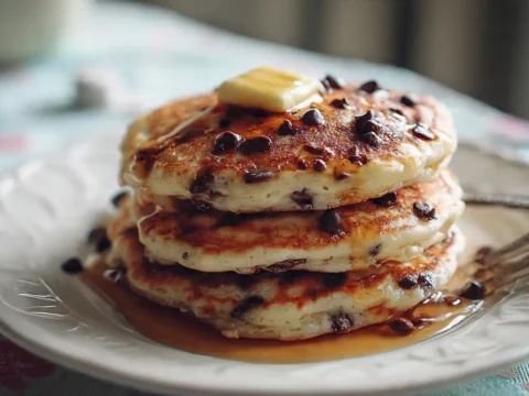 Easy Chocolate Chip Pancakes from Scratch – Finally Got It Right!