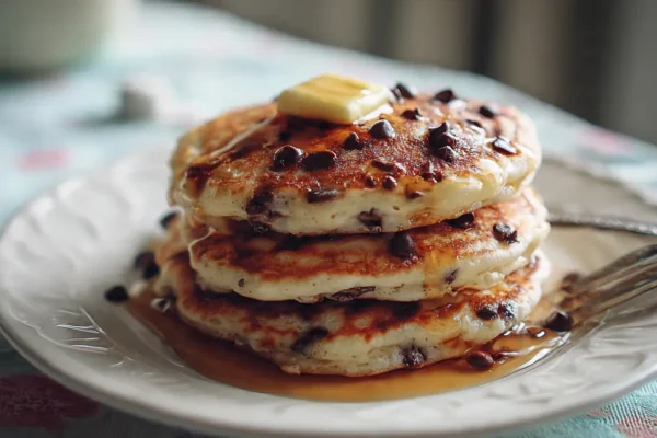Easy Chocolate Chip Pancakes from Scratch – Finally Got It Right!