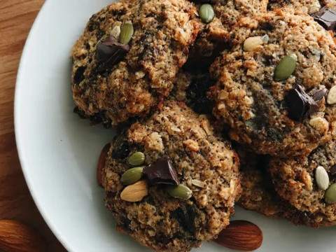 The Best Healthy Nut & Seed Energy Cookies You’ll Ever Make