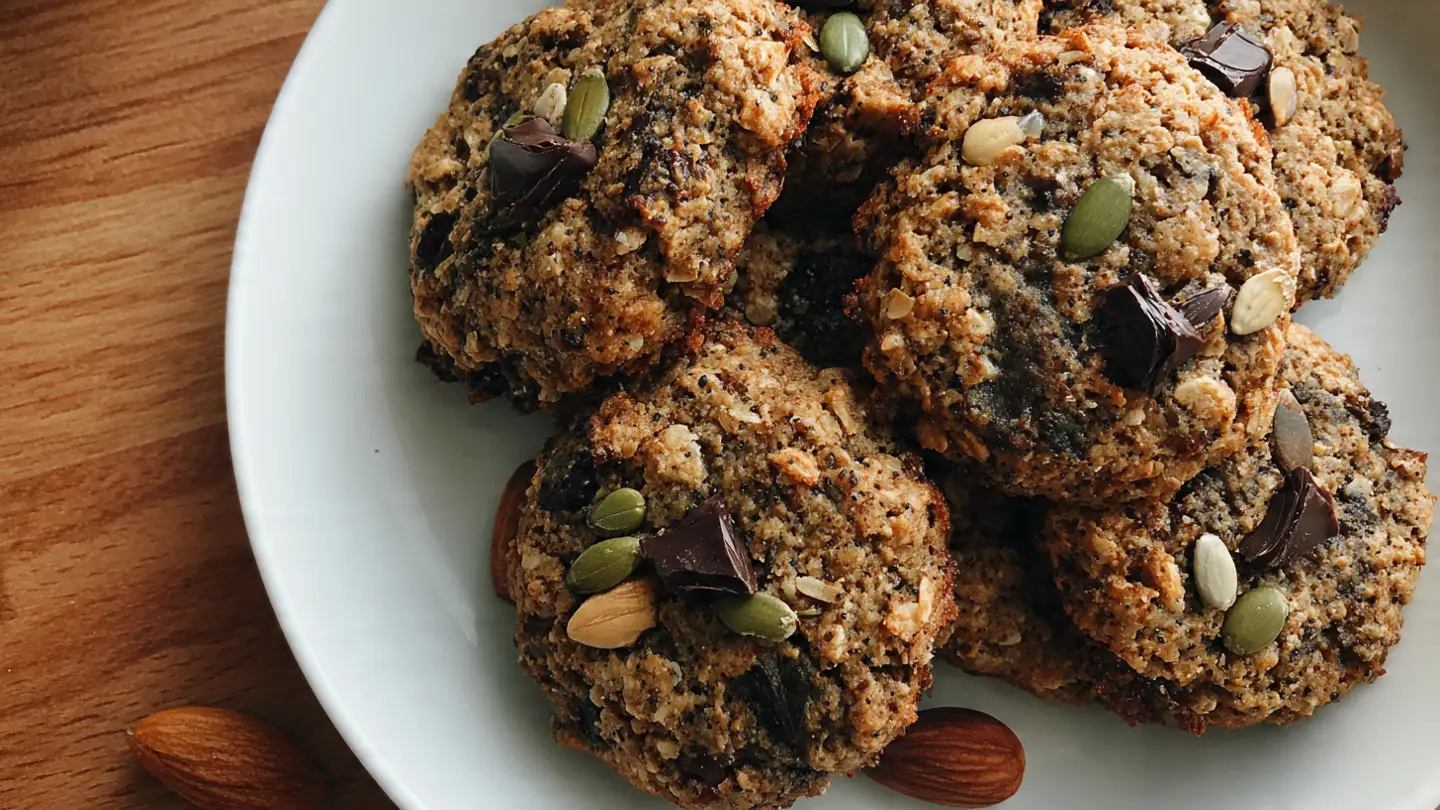 The Best Healthy Nut & Seed Energy Cookies You'll Ever Make