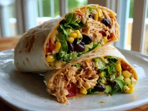 High-Protein Southwest Chicken Wraps for Easy Meal Prep (That Actually Taste Good)
