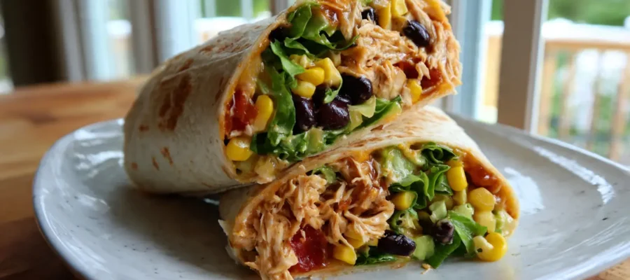 High-Protein Southwest Chicken Wraps for Easy Meal Prep (That Actually Taste Good)
