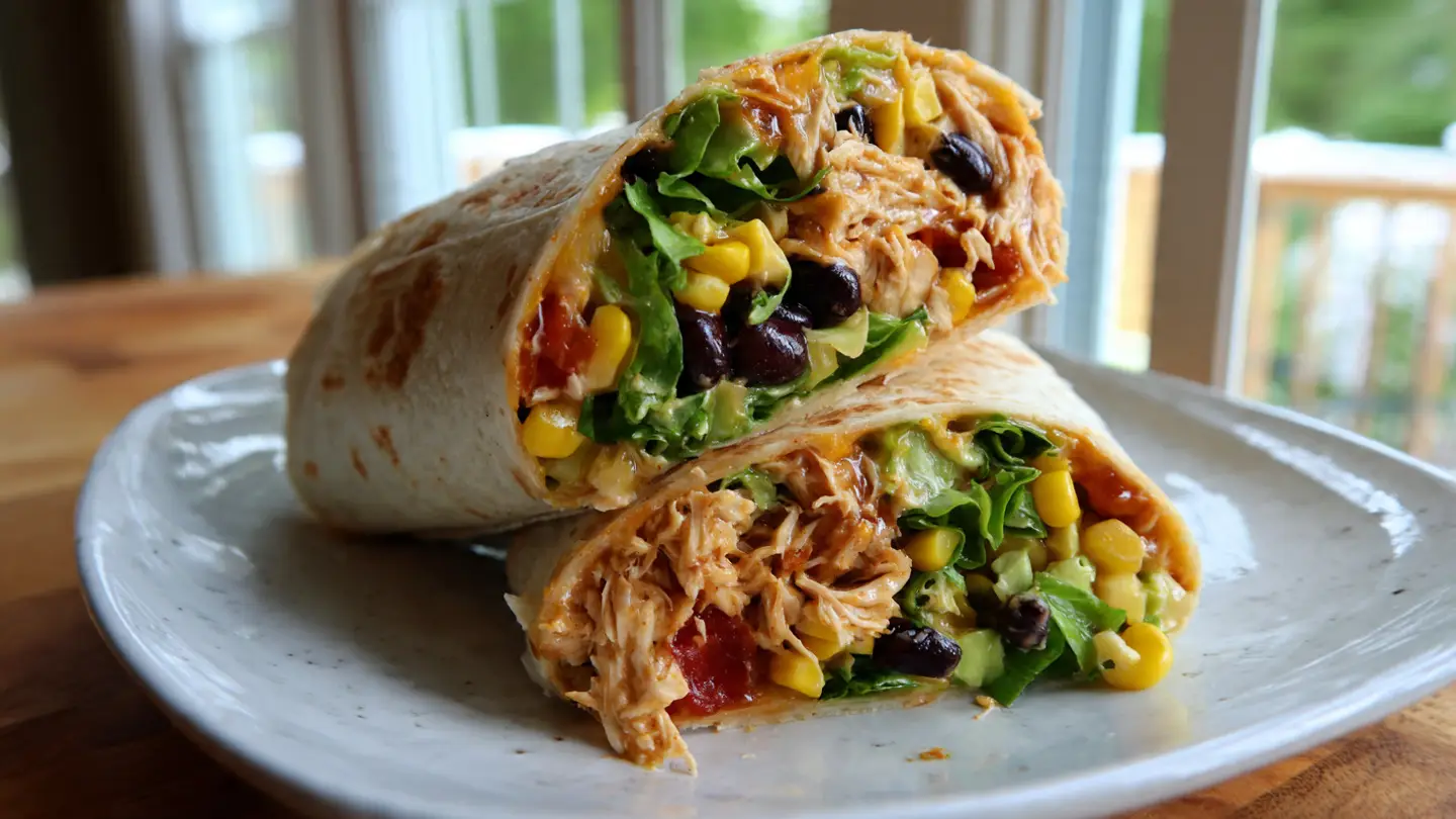 High-Protein Southwest Chicken Wraps for Easy Meal Prep (That Actually Taste Good)