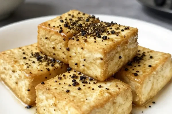 Black Pepper Tofu (Crispy, Bold & Better Than Takeout)