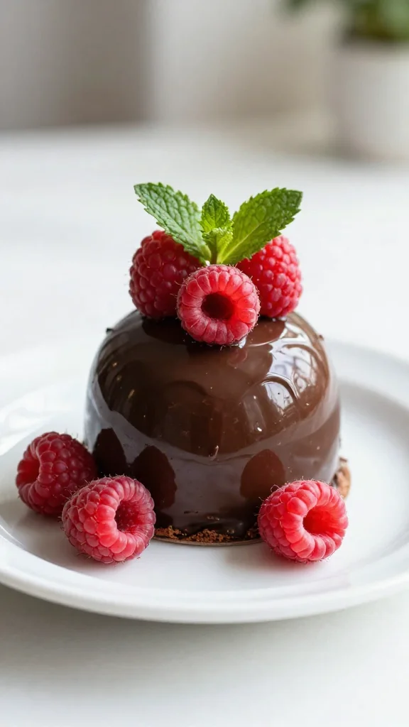 Chocolate Raspberry Truffle Cake For Fancy Occasions