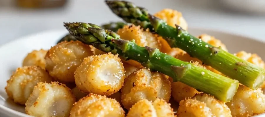 Crispy Gnocchi with Asparagus (Golden & Weeknight-Easy)