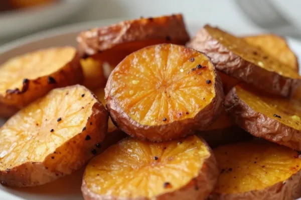 Crispy Roasted Sweet Potato Rounds (Simple Oven Recipe)
