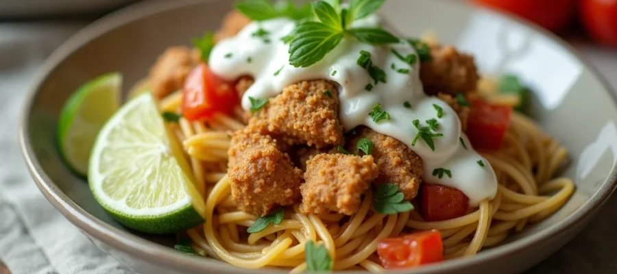 Greek Chicken Gyro Bowls with Tzatziki