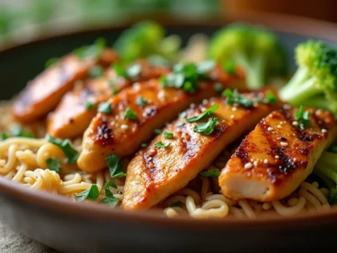 Grilled Chicken & Broccoli Bowls (High-Protein Meal)