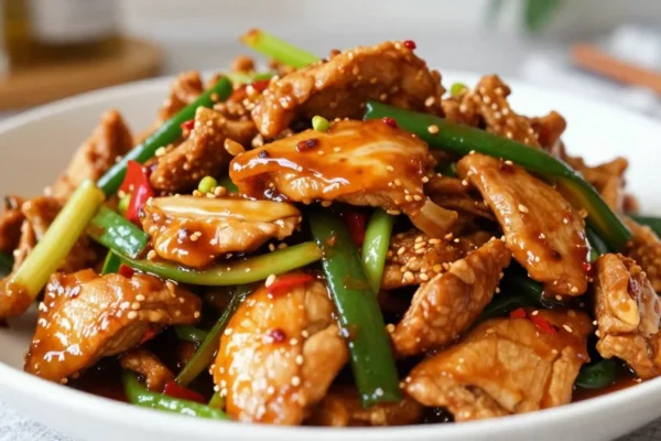 Quick Chicken Stir-Fry with Simple Pantry Sauce
