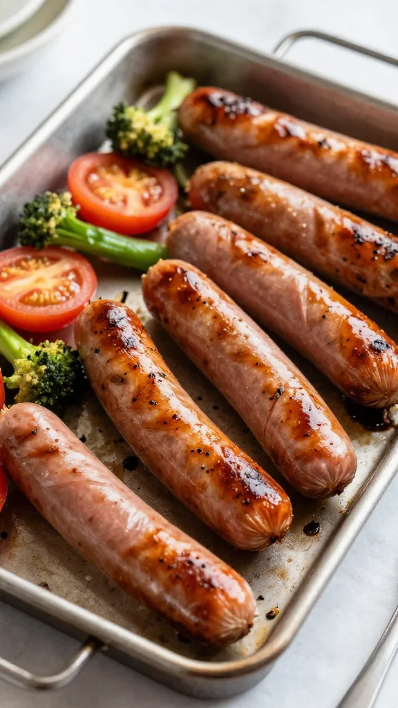 Sheet Pan Sausage and Vegetables