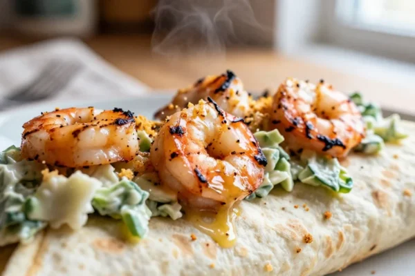 Zesty Grilled Shrimp Caesar Wraps for an Easy Summer Meal