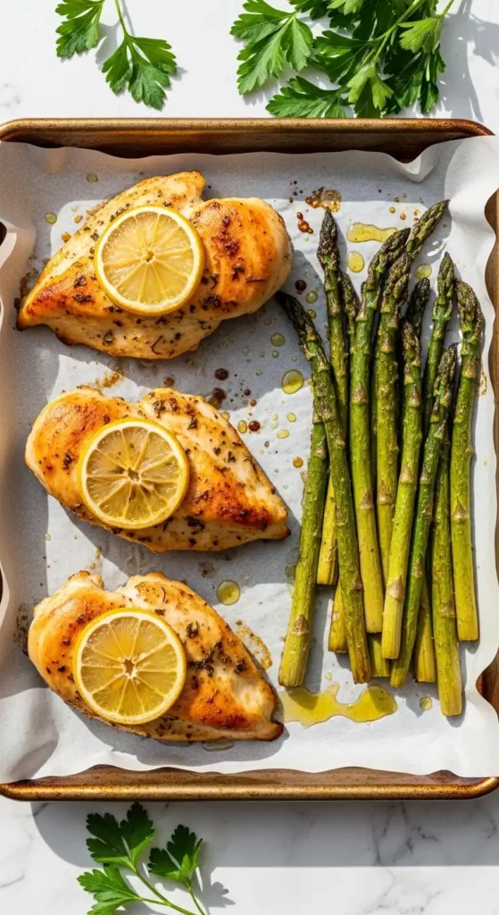 1. Lemon Herb Chicken with Asparagus (The Gateway Spring Recipe)