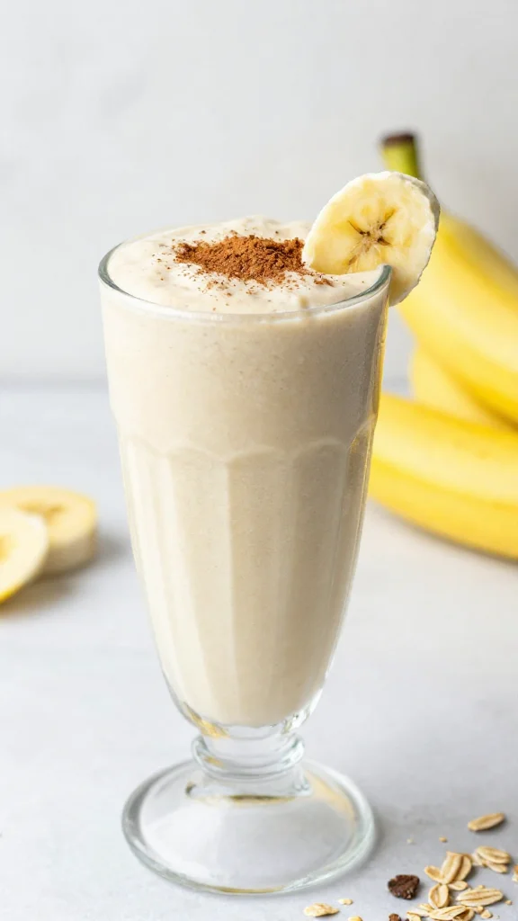Banana Oat Smoothie That Tastes Like a Milkshake