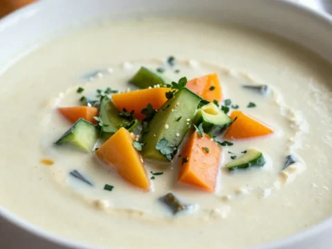 Creamy Vegan Vegetable Soup (Healthy, Cozy & Dairy-Free)
