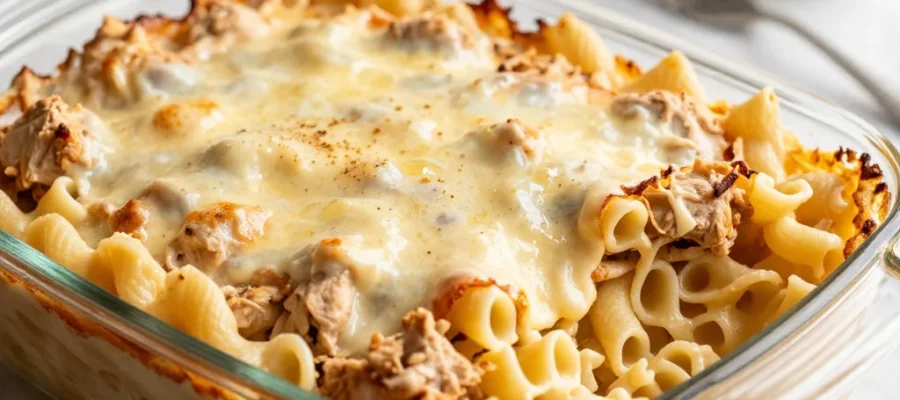 Marry Me Chicken Pasta Bake (Creamy, Cheesy & Irresistible)