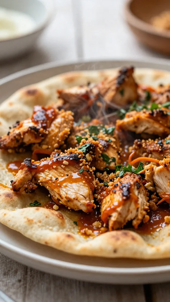 This Greek Chicken Flatbread Is Perfect for Weeknight Dinners