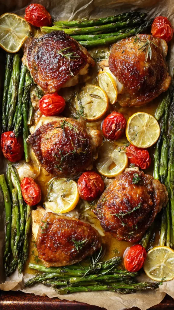 1. Lemon Herb Chicken with Spring Vegetables (The One That Converts People)