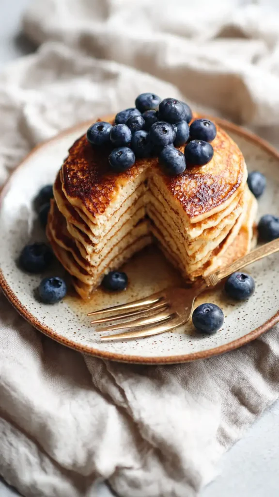 3-Ingredient Protein Powder Pancakes