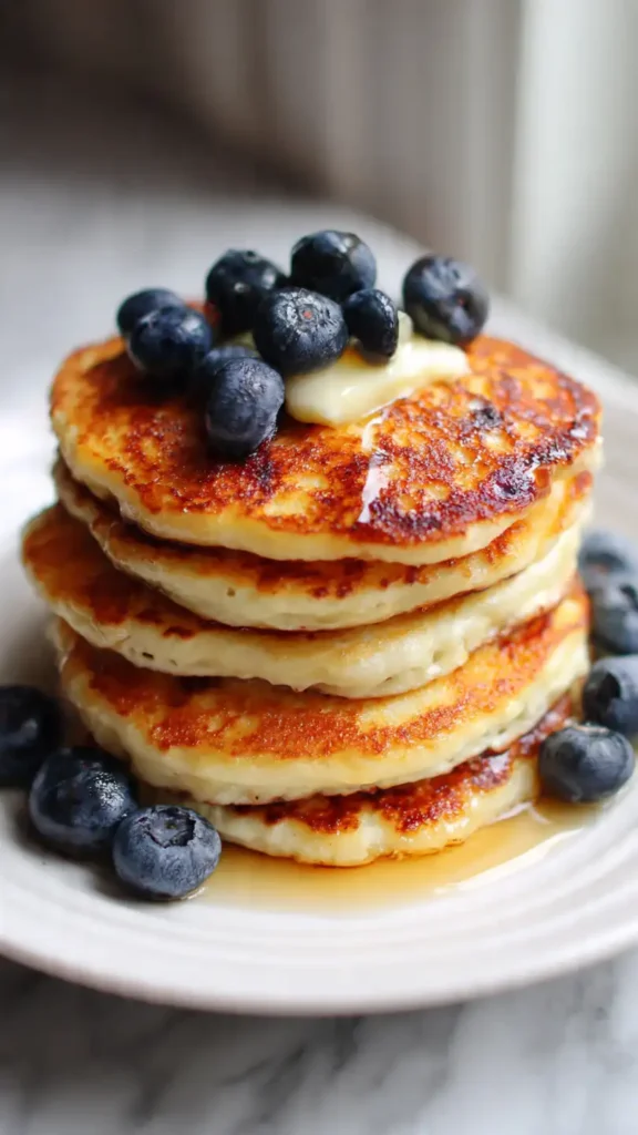 3-Ingredient Protein Powder Pancakes