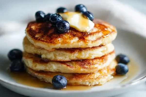 3-Ingredient Protein Powder Pancakes