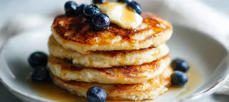 3-Ingredient Protein Powder Pancakes