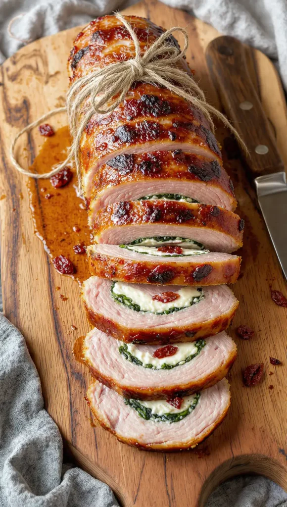 5. Stuffed Pork Tenderloin (Looks Hard, Isn't Hard)
