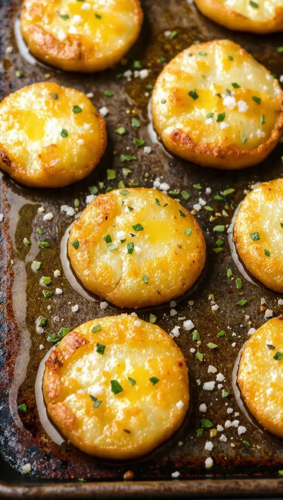 7. Easter Dinner Recipes Side Dishes Easy: Crash Hot Potatoes