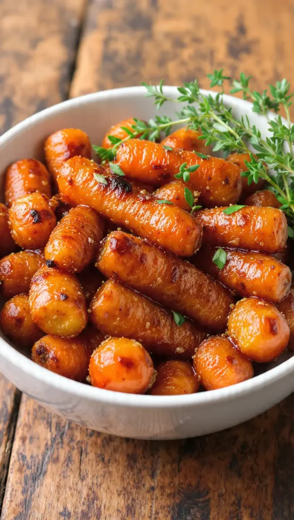 8. Brown Sugar Glazed Carrots (Not the Boring Kind)