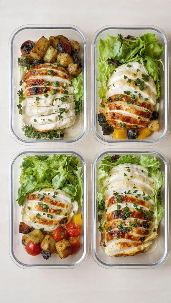 9. Healthy Chicken Recipes Meal Prep: Simple Herb Marinated Chicken