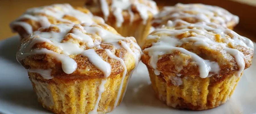 Healthy Cinnamon Roll Protein Muffins You’ll Want Every Morning