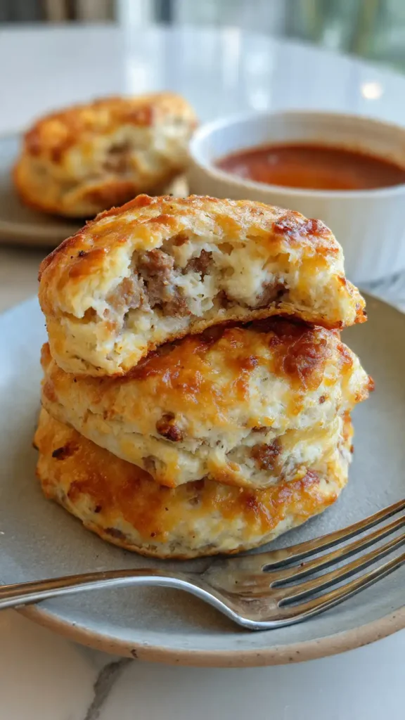 Healthy High Protein Breakfast Biscuits You Can Meal Prep (1)_result