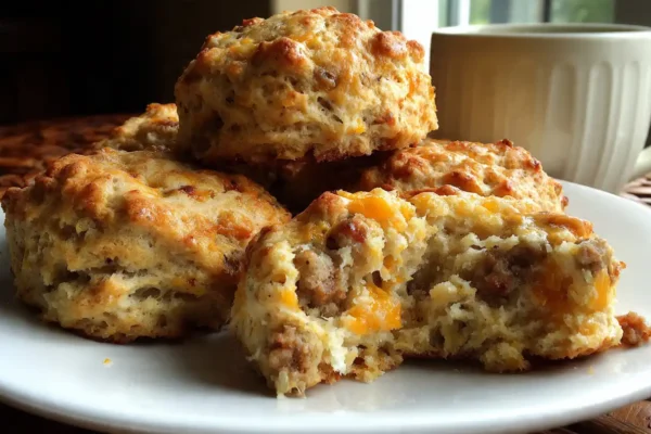 Healthy High Protein Breakfast Biscuits You Can Meal Prep