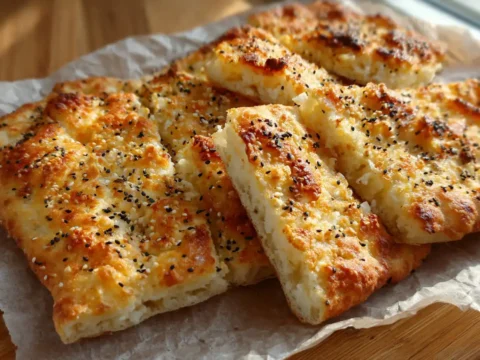 High Protein Cottage Cheese Flatbread Recipe