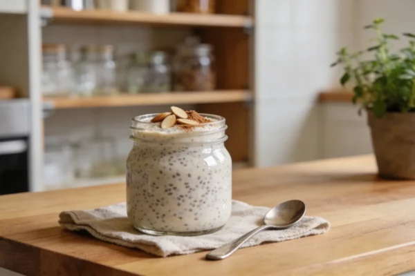 Almond Milk Chia Pudding – Light, Creamy & Dairy-Free