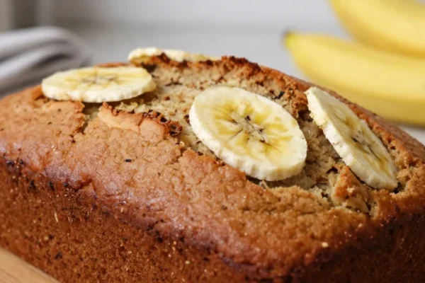 Banana Bread with Overripe Bananas