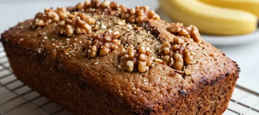Classic Walnut Banana Bread Recipe – Crunchy, Moist & Perfectly Sweet